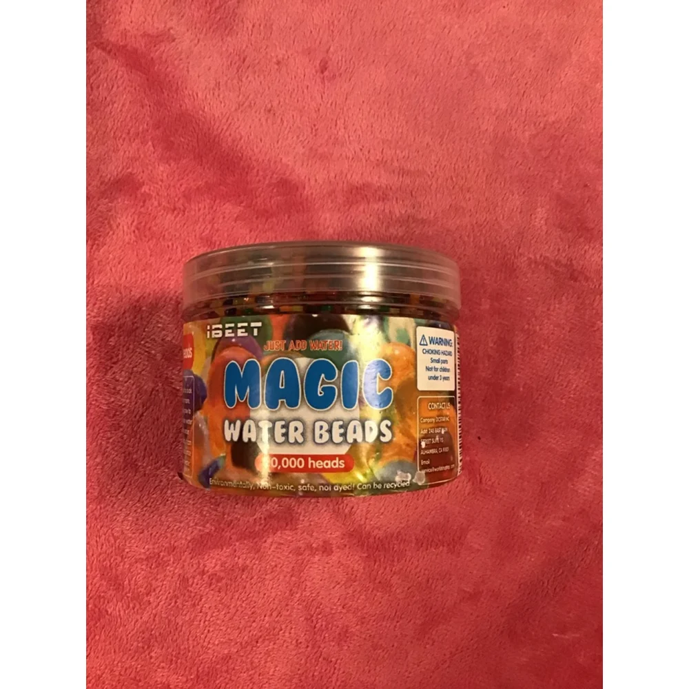 Huge Tub iBEET Magic Water Beads Toy Multi-color NEW